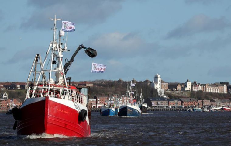 Currently, fishing mostly takes place in UK waters but most of the catch goes to European Union fishermen.