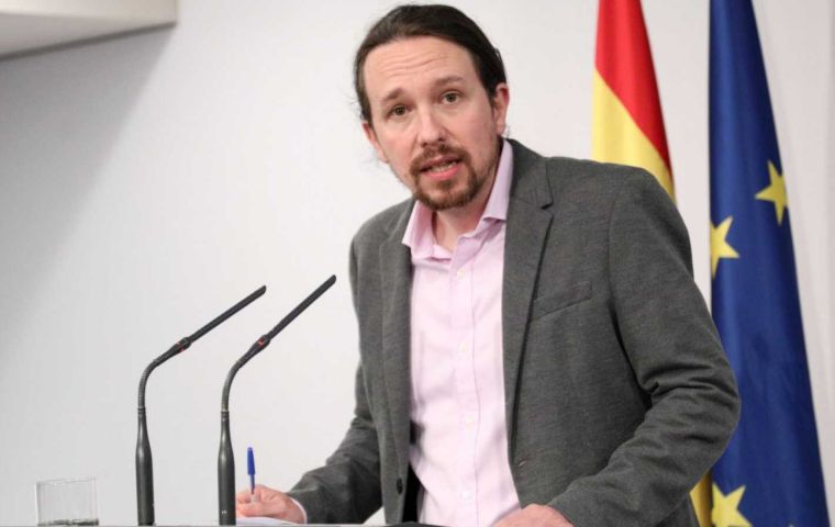 “Today a new social right has been created in Spain,” said Pablo Iglesias, a deputy prime minister and head of the hard-left Podemos 