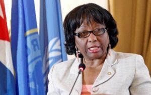 She said in a virtual briefing that US provides 60% of the WHO's regional branch, the Washington-based Pan American Health Organization (Paho), which she heads