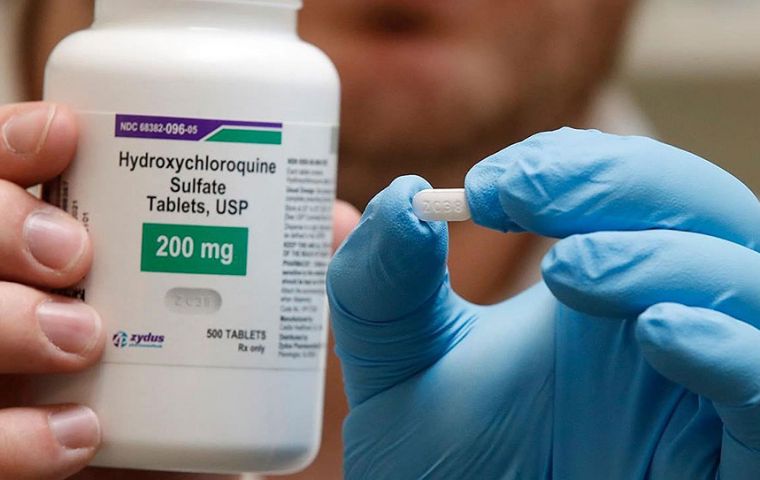 The Lancet medical journal pulled the hydroxychloroquine study after three of its authors retracted it, citing concerns about the quality and veracity of data in it