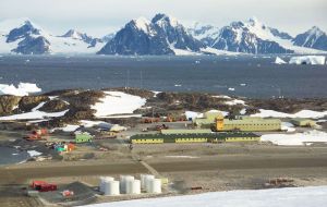 The homecoming mission included the construction teams, who worked at Rothera and King Edward Point Research Stations