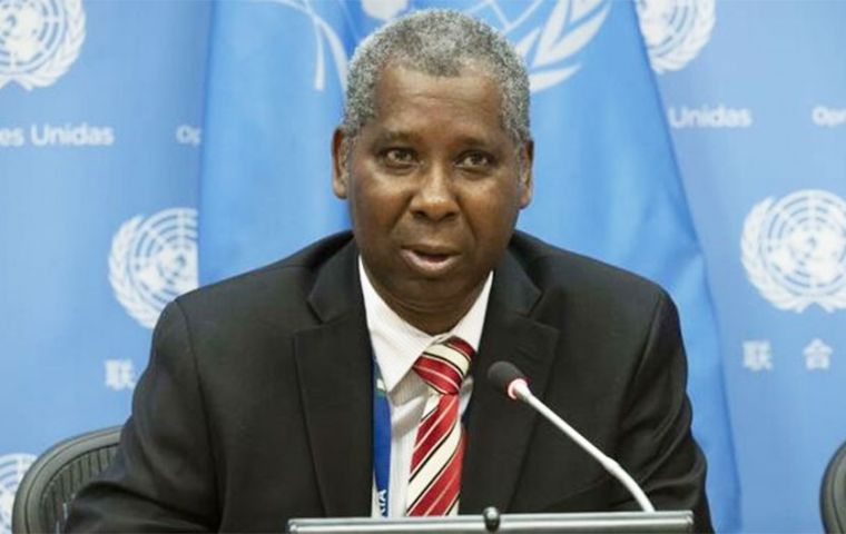 UN General Assembly president, Tijjani Muhammad-Bande 