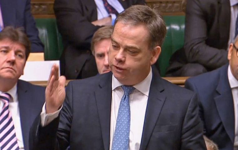 Junior foreign minister Nigel Adams told parliament the organisation was seeking a £60-million “advance” from the government's emergency Contingencies Fund.