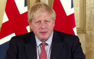 Prime Minister Boris Johnson said “racist thuggery has no place on our streets” and that “anybody attacking the police would be met with full force of the law”.