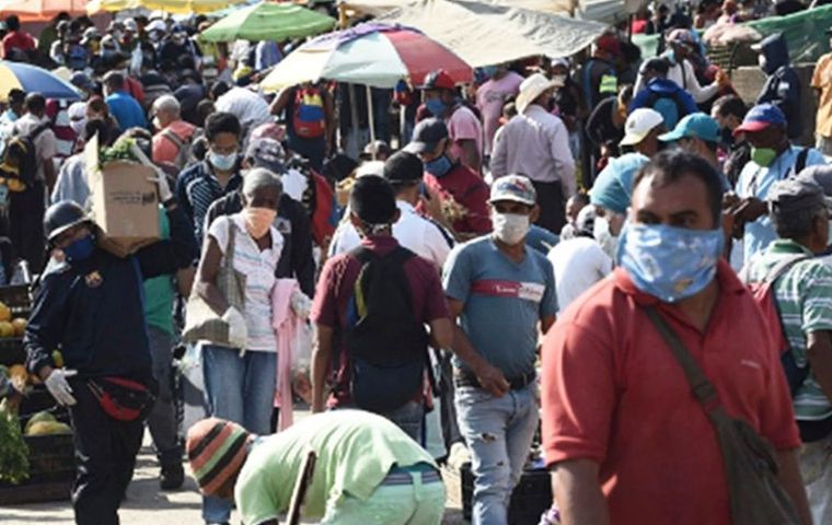 The government of Maduro has identified Zulia as an epicenter of the pandemic, with official statistics showing 590 cases and 10 deaths in the sweltering border state