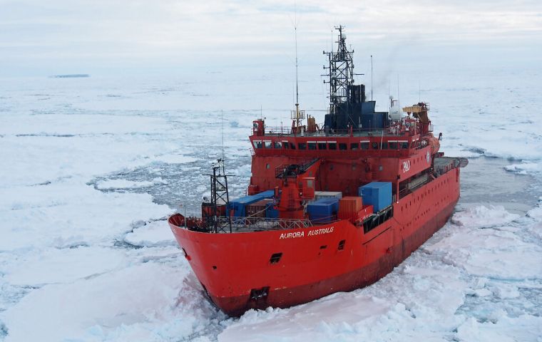 The Australian-designed and built icebreaker ferried about 14,000 expeditionary across the Southern Ocean, often amid severe storms.