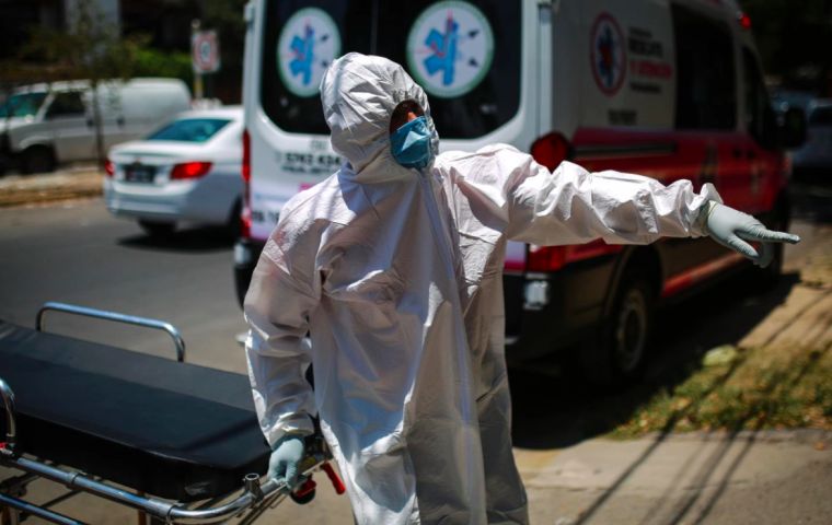 Deaths and cases in Mexico have increased steadily in recent weeks as Latin America has emerged as a hot spot for the pandemic