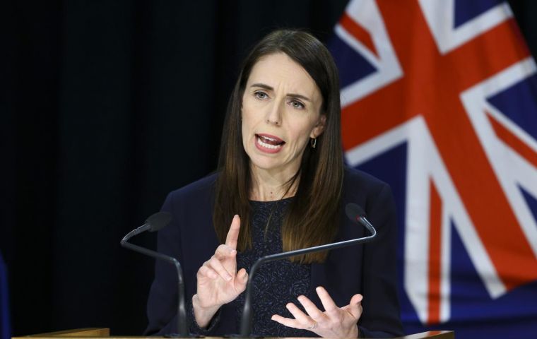 Ardern said then that the infected persons should never have been allowed to leave quarantine.