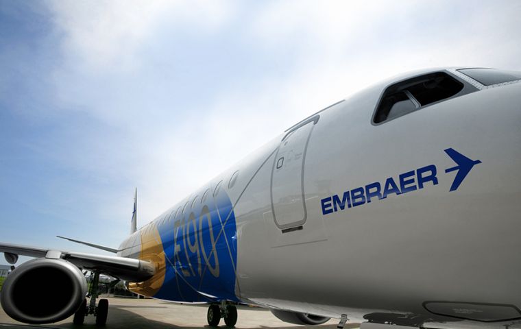Embraer is now dealing with the coronavirus pandemic that has battered demand for travel