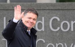 “As I begin my tenure as president of the Eurogroup, I'm deeply conscious that the citizens of Europe...have become fearful again for their [futures],” Donohoe said 