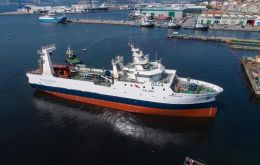 Nodosa shipyard has built several vessels for joint ventures in the Falklands 
