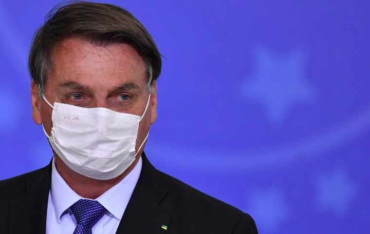 “I am very well,” Bolsonaro said. “Tomorrow is scheduled - I don't know if it's confirmed - a new exam. And if everything is good, we'll go back to work. Otherwise, we wait a few days.”