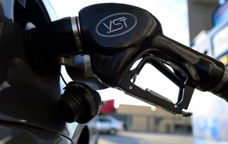 The increase, which ended three straight months of declines, was driven by a 12.3% jump in gasoline prices after dropping in the first five months of the year. 