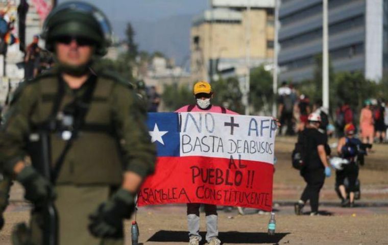 The bill would grant citizens access to 10% of their retirement savings under Chile's Pension Fund Administrators (AFP) system