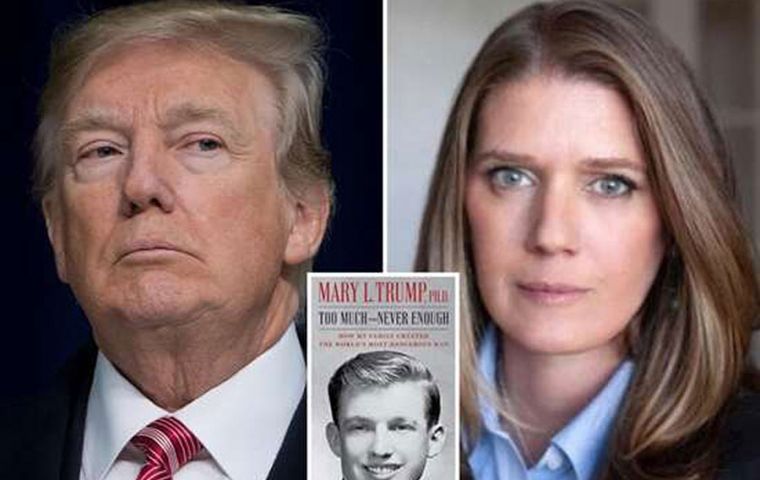 Mary, a psychologist whose father was Trump's oldest brother Fred, accuses the president of hubris and ignorance, and fits the clinical criteria for being a narcissist.