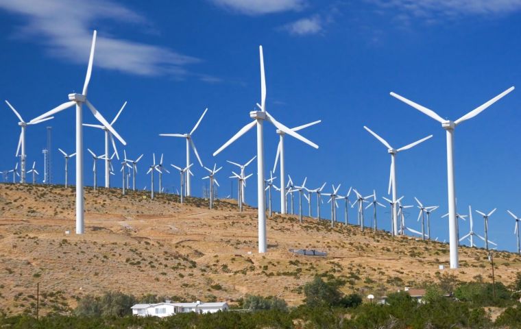 In Brazil, the installed power of wind energy reached 14.71 GW, with 583 wind farms and more than 7 thousand wind turbines in 12 states