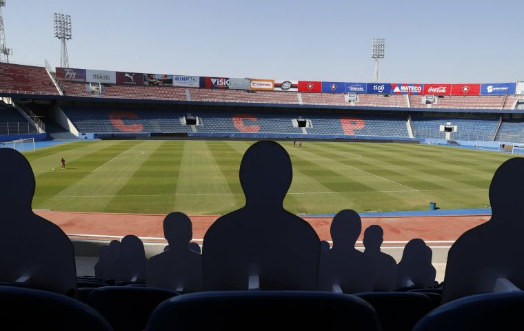 The Paraguayan Football Association said clubs could request postponements if seven or more players, or two goalkeepers, test positive for the virus.