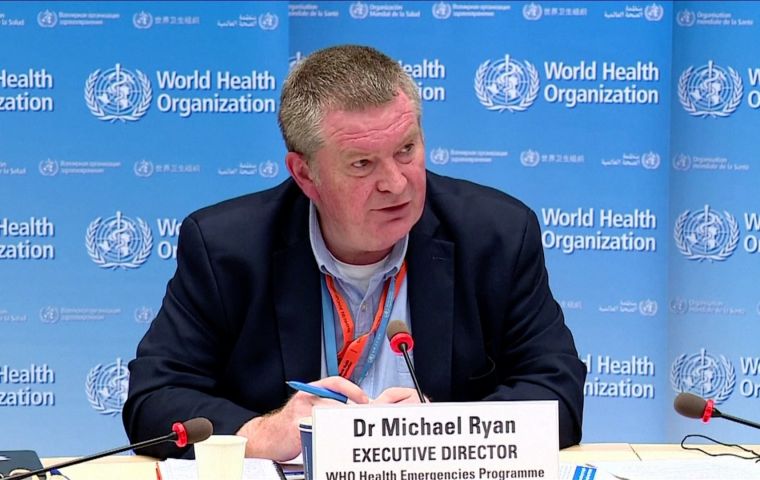 WHO is working to ensure fair vaccine distribution, but in the meantime it is key to suppress the virus' spread, said Dr Mike Ryan cautioned
