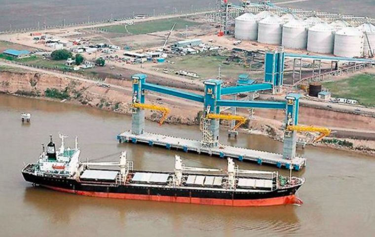Cases were detected in plants owned by Chinese food giant COFCO, US-based Bunge Ltd. and Vicentín SAIC. The plants are located in Argentina's main export hub of Rosario on the Paraná River
