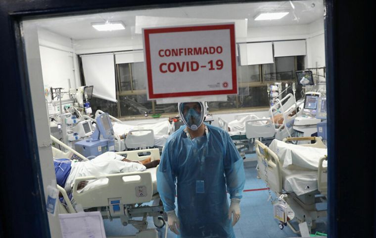 Apart from the US, Brazil and Mexico have racked up more fatalities from the virus than any other country and account for around 70% of the toll
