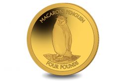 The four-pound Gold coin has been released on behalf of the South Georgia and the South Sandwich Islands with an incredibly small issue limit