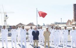 HMS Clyde, now named RBNS Al Zubarah, was formally handed over to the Royal Bahraini Navy in a ceremony at Portsmouth, in the UK.