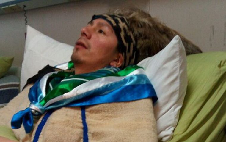 OHCHR confirmed its team had visited the hospital in Temuco, where Celestino Cordova was being treated for his one hundred days hunger strike