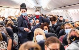 “A test prior to departure could reduce the risk of importation by up to 90%, enabling air travel to be opened up between a large number of countries”