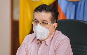 Confirmed and suspected coronavirus patients should still isolate, Health Minister Fernando Ruiz said during the broadcast.