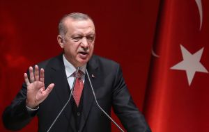 President Tayyip Erdogan has repeatedly condemned Israel's West Bank occupation and treatment of Palestinians.