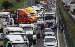 Truckers are on their fifth day of strike action over violence in the country’s south and want a raft of law and order bills fast-tracked through congress.