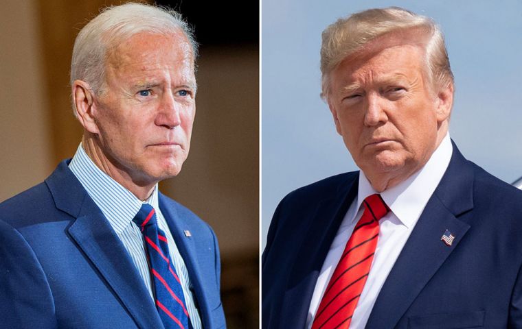 Trailing Biden in most national opinion polls since the coronavirus, Trump has sought to change the subject from a pandemic, blaming Black Lives Matters protesters for violence