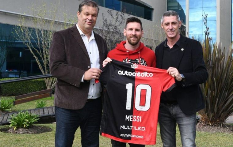 Messi, known as “The Flea” in Argentina, has always said he would love to return home to play for the club