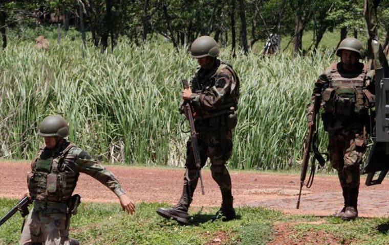 Paraguay government said a confrontation in the country's north with members of the Paraguayan People's Army (EPP) had left at least two “rebels” dead.