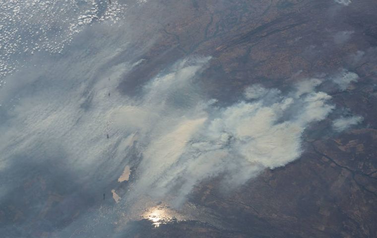 Fires in the Pantanal raged across an estimated 20,360 sq km between January and last month, according to an analysis conducted by Nasa for The New York Times