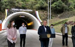 “This is a triumph of a persevering, intense, working, dreaming and desire-realizing Colombia,” President Ivan Duque said at the opening ceremony.