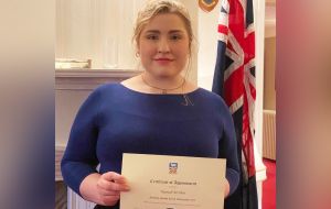 Hannah McPhee is an eighth-generation Falkland Islander currently living in Belfast, Northern Ireland, where she is studying medicine