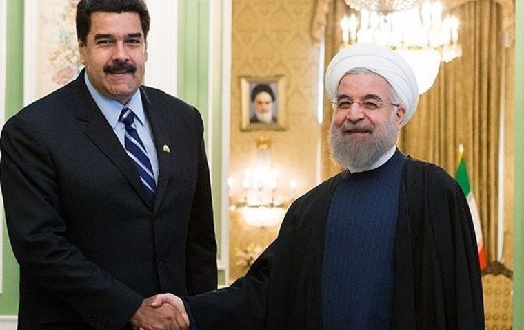 The United States has separately been seeking to oust Venezuelan President Nicolas Maduro, who has increasingly sought cooperation with Iran on the oil sector.