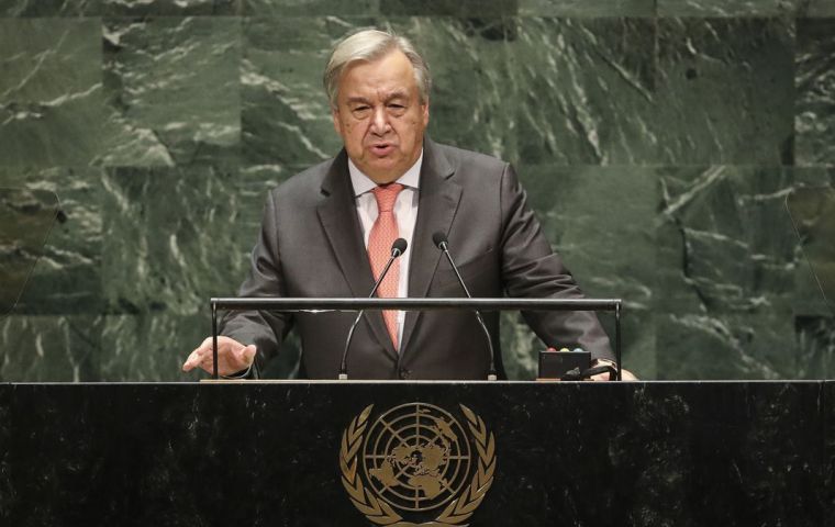 Guterres said coronavirus was out of control as global death toll approaches 1 million, and blamed “a lack of global preparedness, cooperation, unity and solidarity.”