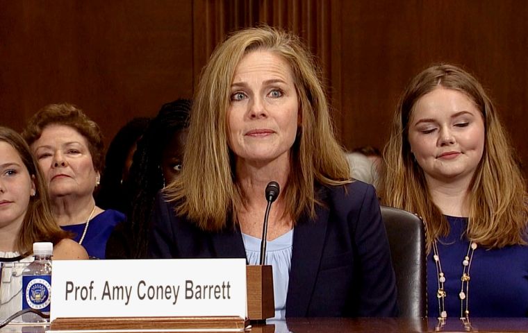 Barrett, 48, was appointed by Trump to the Chicago-based 7th U.S. Circuit Court of Appeals in 2017 and is known for her conservative religious views