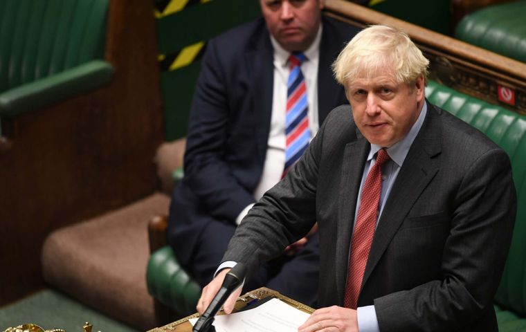 A defeat in parliament would have dented Johnson's authority at a time when he is already under fire over his response to the growing pandemic.