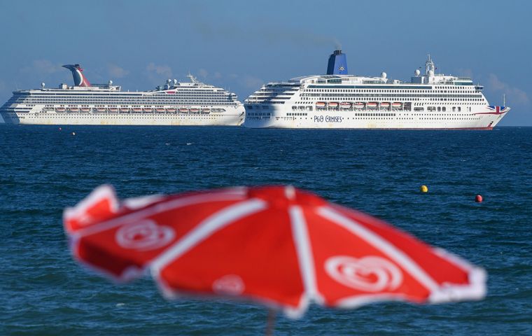 Cumulative data reported to CDC from March 1 through September 29, 2020, shows at least 3,689 COVID-19 or COVID-like illness cases on cruise ships in U.S. waters