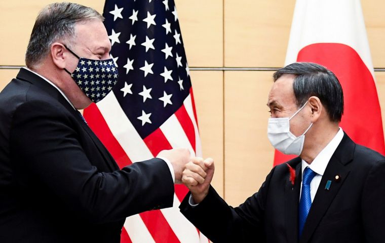 Pompeo warned it was “more critical now than ever that we collaborate to protect our people and partners from the CCP's exploitation, corruption and coercion”