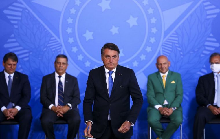 “I ended Car Wash because there is no more corruption in government,” Bolsonaro stated at an event announcing measures to support civil aviation