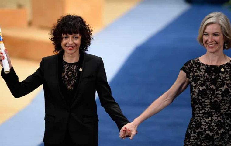 “Emmanuelle Charpentier and Jennifer A Doudna have discovered one of gene technology's sharpest tools: The CRISPR/Cas9 genetic scissors,” the Royal Swedish Academy of Sciences announced 