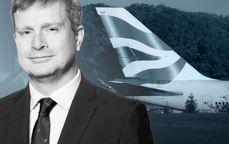 International Consolidated Airlines Group, BA’s parent company, said that Alex Cruz had been replaced by Sean Doyle, previously the boss of Aer Lingus