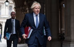 A Downing Street spokesman said that Johnson had “expressed his disappointment that more progress had not been made over the past two weeks.”