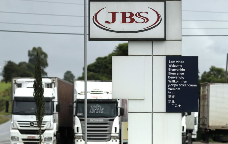 JBS said it would pay the U.S. Securities and Exchange Commission US$ 26.8 million for accounting irregularities at its U.S. subsidiary Pilgrim’s Pride.