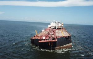 With up to 80 million gallons of oil, a spill from the vessel could cause an ecological disaster