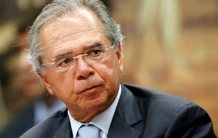 Brazil’s Economy Minister Paulo Guedes said the agreement comes at the right time for Brazil, which is trying to deregulate and liberalize many areas of its economy